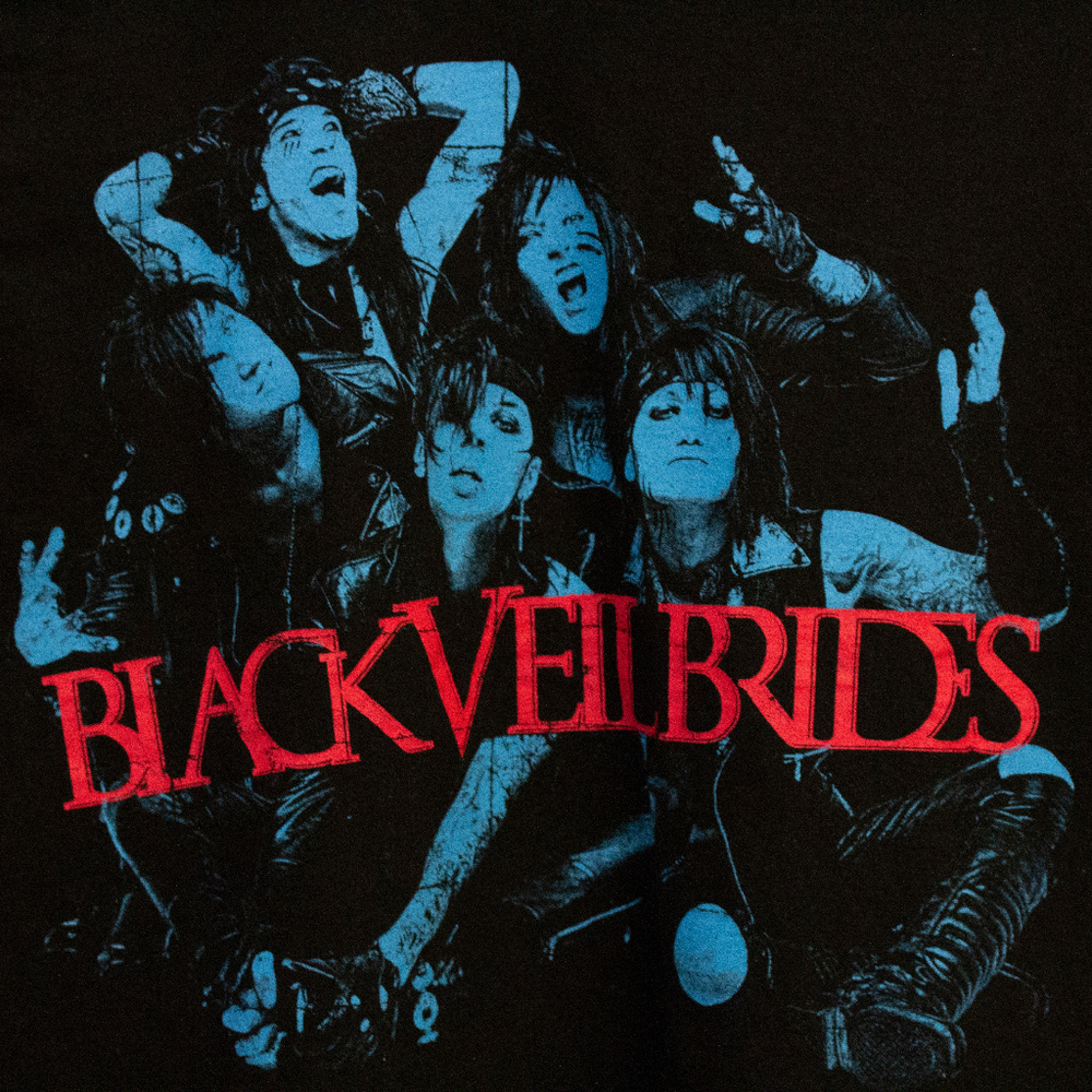 Black Veil Brides Red & Blue Tee